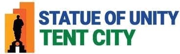 Statue of Unity Tent City logo